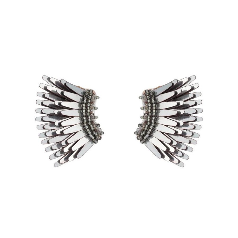 Jewelry + Accessories Mignonne Gavigan Earrings | Micro Madeline Earrings Gunmetal