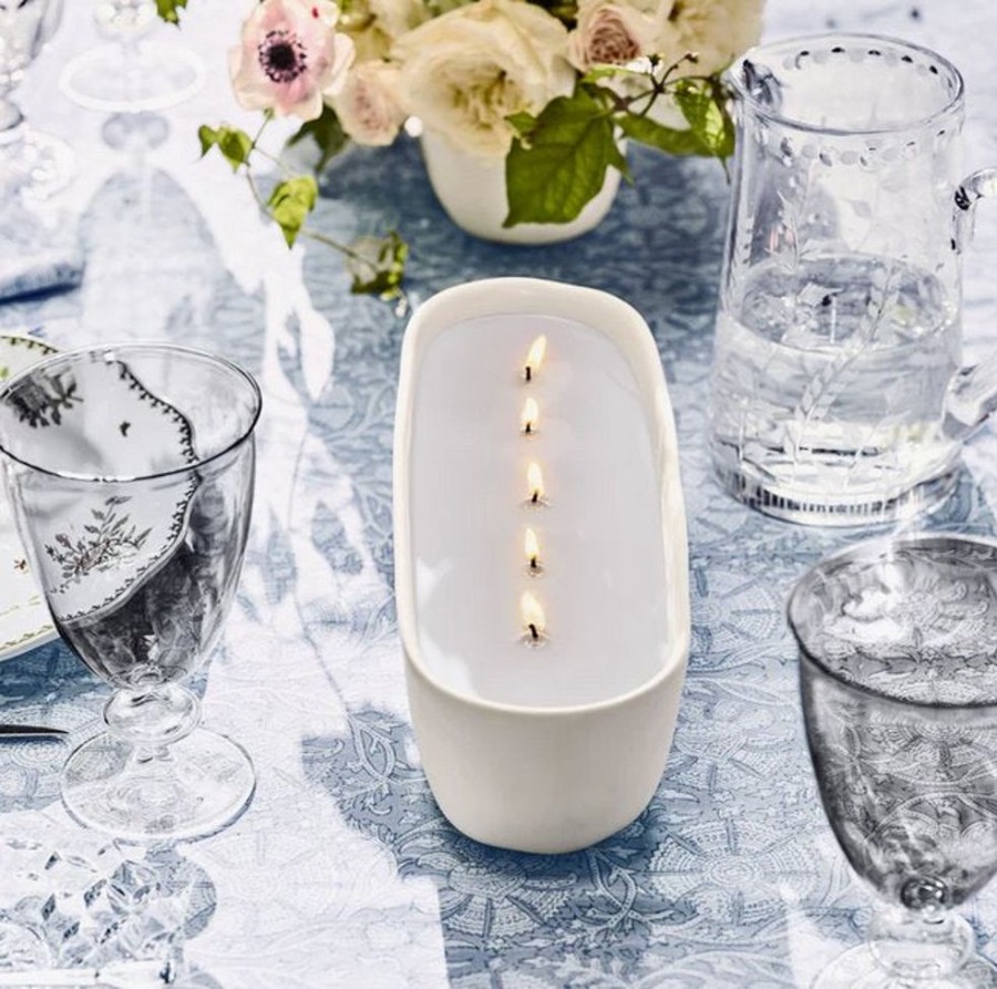 Jewelry + Accessories NEST Candles & Diffusers | Multi Wick Decorative Candle White Tea & Rosemary