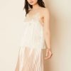 Apparel Caballero | Gia Lace Trim Tank Ivory