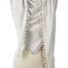 Jewelry + Accessories Alpine Cashmere Scarves | Pom Pom Triangle Wrap Pebble