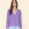 Apparel Xirena | Hutton Top Purple Dahlia