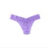 Apparel Hanky Panky | 4811P Signature Lace Original Rise Thong Electric Orchid Purple