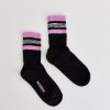 Apparel Missoni | Sock Knitted Black/ Pink