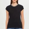 Apparel Goldie | Ringer Tee Black
