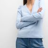 Apparel Veronica Beard | Dekalb Top Ice Blue