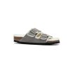 Shoes Birkenstock | Arizona Shearling Suede Stone Coin